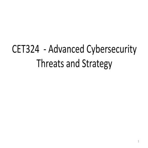 Lecture 2 Threats and Strategy.pptx