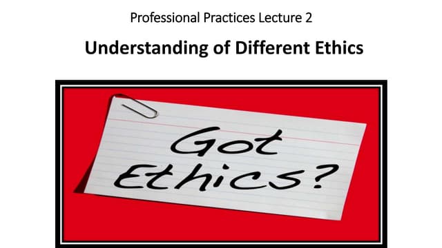 Types of Ethics