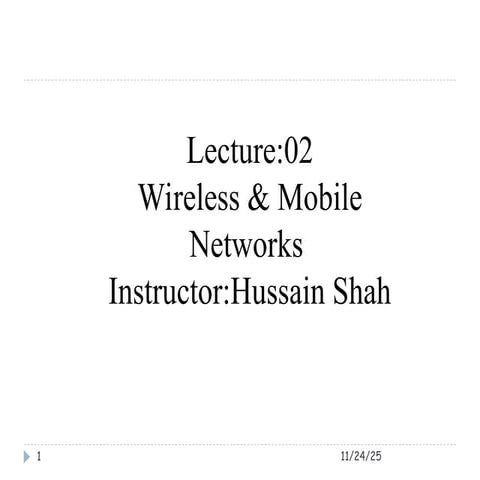 Lecture 2 Wireless & Mobile Networks.ppt