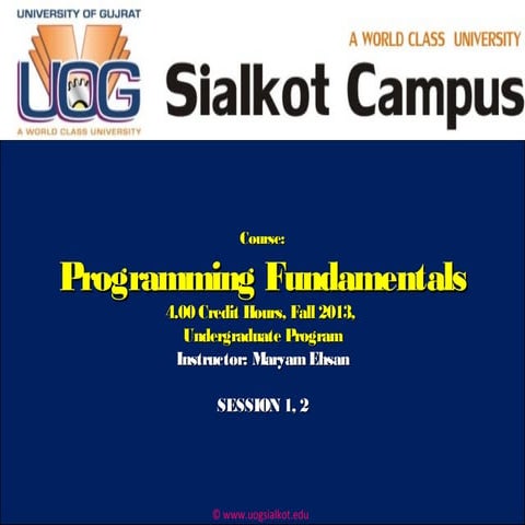 Learning C and C++ | PPT