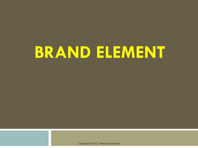 Brand Element