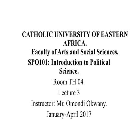 What is political System?