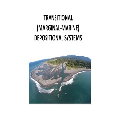 Sedimentology Lecture 3. transitional depositional systems