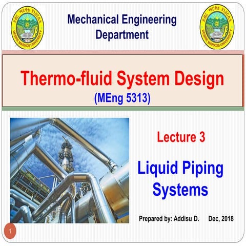 Liquid Piping Systems