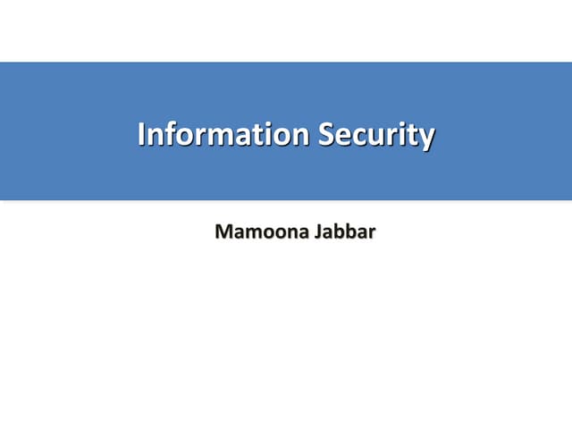 Principles for Secure Design and Software Security 