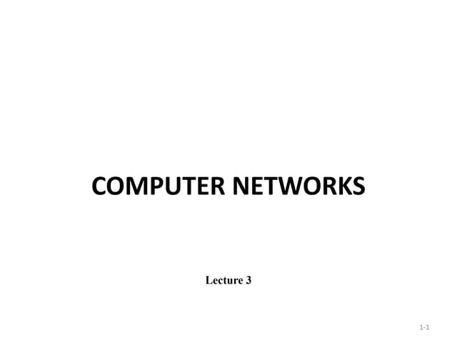 osi model computer networks complete detail