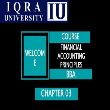 Financial Accounting for Managers new course