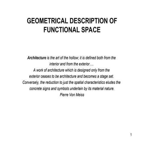 LECTURE ON DESIGN ARCHITECTURE AND INTERIOR | PPT