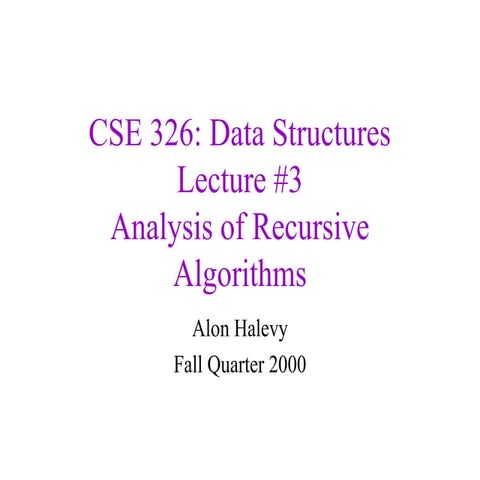 lecture3.pptlecture3 data structures pptt | PPT