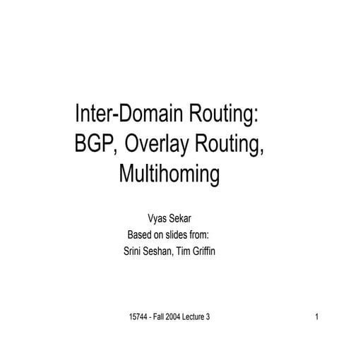 Enrutamiento en red MPLS usando BGP multihoming