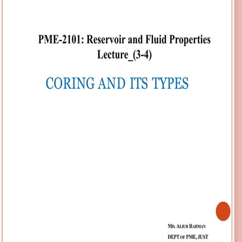 Lecture (3-4) Coring and Core Analysis.pdf
