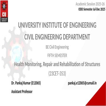 Lecture 3-5 Durability factores Durability factoresDurability factoresDurabil...