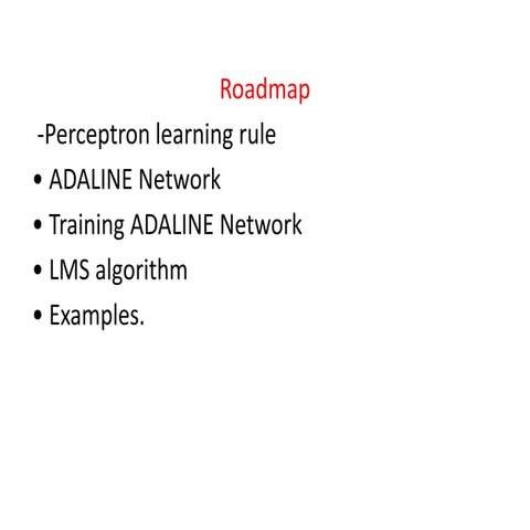 Adaline madaline | PPT