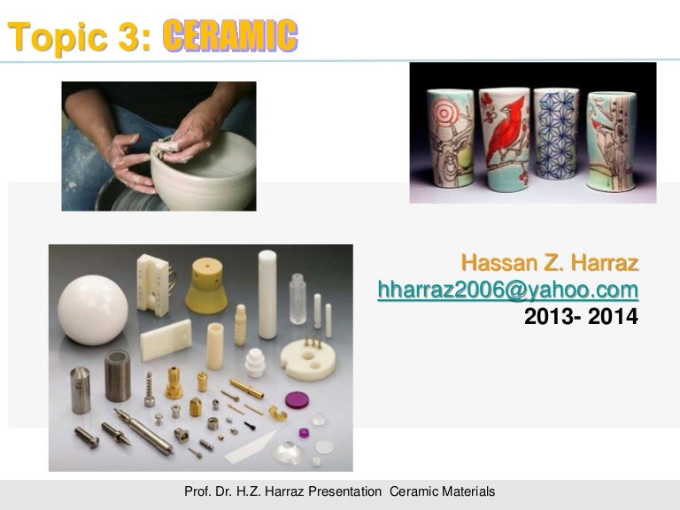 major ingredients of traditional ceramics mcq