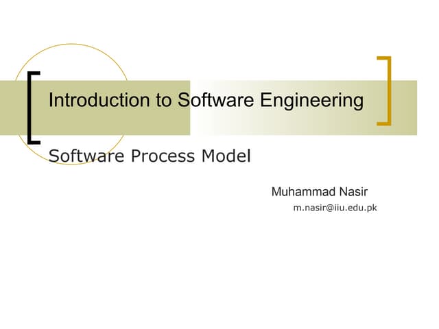 Lecture 3   software process model