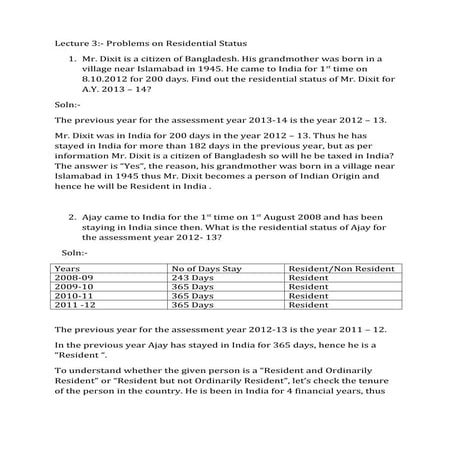 Lecture 3   solutions