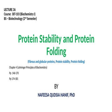 Lecture 3 - Structure and function of Proteins.pptx
