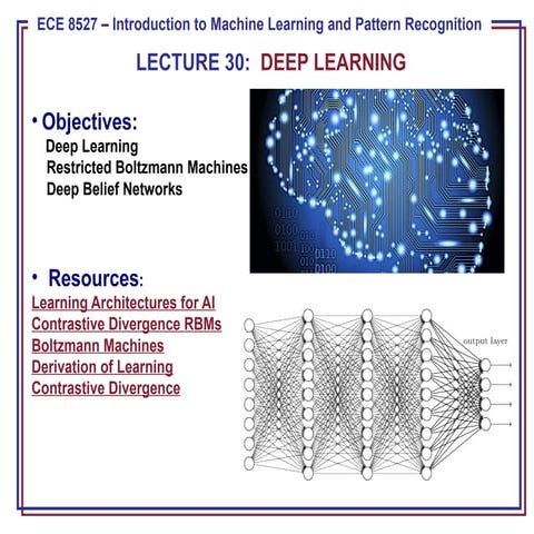 Presentation on Deep Learning lecture_30.pptx
