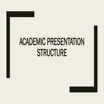 Structure of your presentation | PPTX