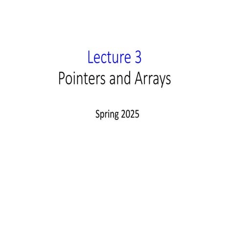 Comprehensive Guide to Pointers and Arrays in C++ Programming | PDF