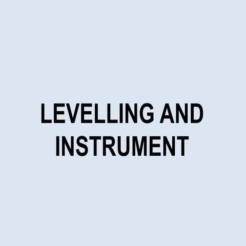 Lecture3b hhhhDifferential-Levelling.pptx