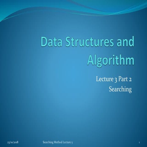 Lecture3b searching | PPTX | Search | Internet