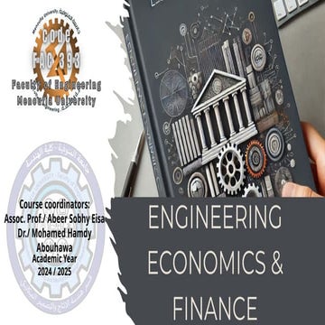 Lecture (3) Chapter 10 (Break Even and Minimum Cost Analysis).pptx