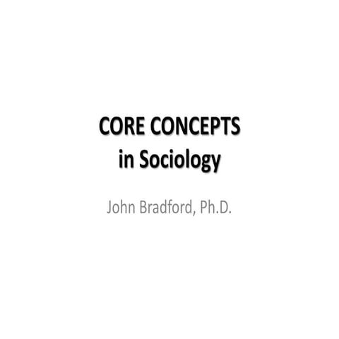 Lecture 3 core concepts