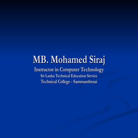 Analyze the principles of learning in order to design learner oriented units ...