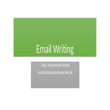 Lecture 3 Email Writing            .pptx