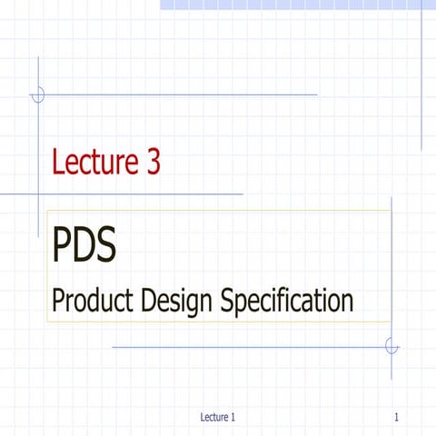 Lecture 3 pds