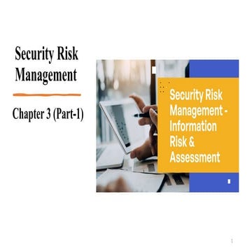 Risk management for ICT Technology Dept. | PDF