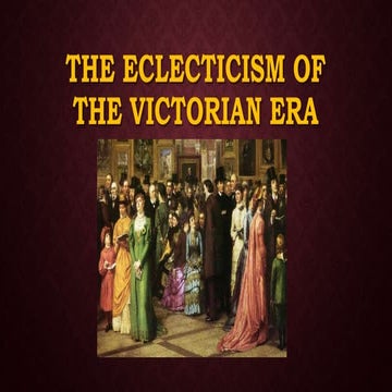 Lecture3 victorian electisism
