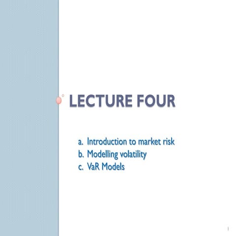 Lecture 4 | PPT
