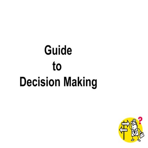 Lecture 4.decision making