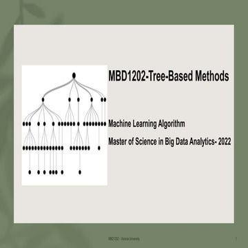 Machine Learning (Decisoion Trees)