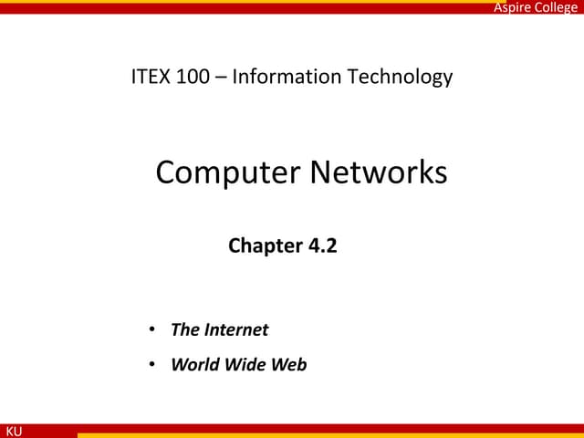 Lecture 4.2- Internet and WWW.pptx