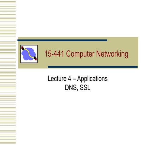Basic concept of the Computer Networking and DNS SSL
