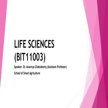 Life science pdf bit 11003 agriculture batch