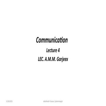 lecture 4 communication  in heakth education pptx