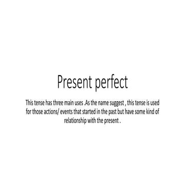 Lecture4 6 19541-perfect and conti tenses