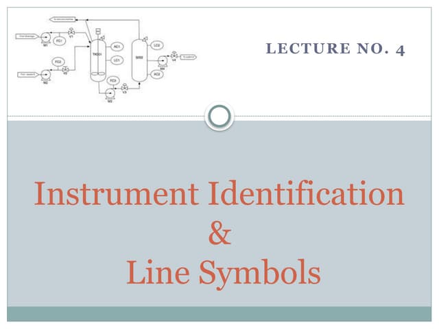 Piping and Instrumentation / Process Flow Diagram | PPT