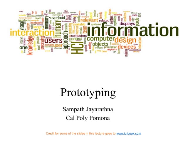 Introduction to Technopreneurship prototyping