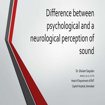Lecture 4 a difference between and psychological and neurological