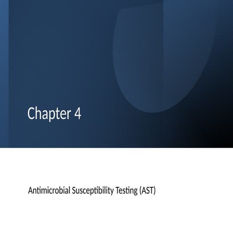 Comprehensive Overview of Antimicrobial Susceptibility Testing (AST ...