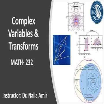 Lecture # 4 (Complex Numbers).pdf deep learning