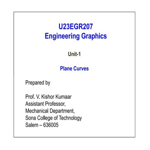 Lecture4 Engineering Curves and Theory of projections.pptx