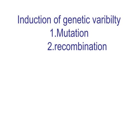 Lecture 4, gene mutation.ppt
