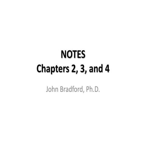 Lecture 4 notes ch 2 4 | PPTX