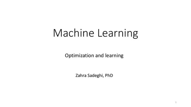 Machine Learning Lecture - optimization-part1.pdf